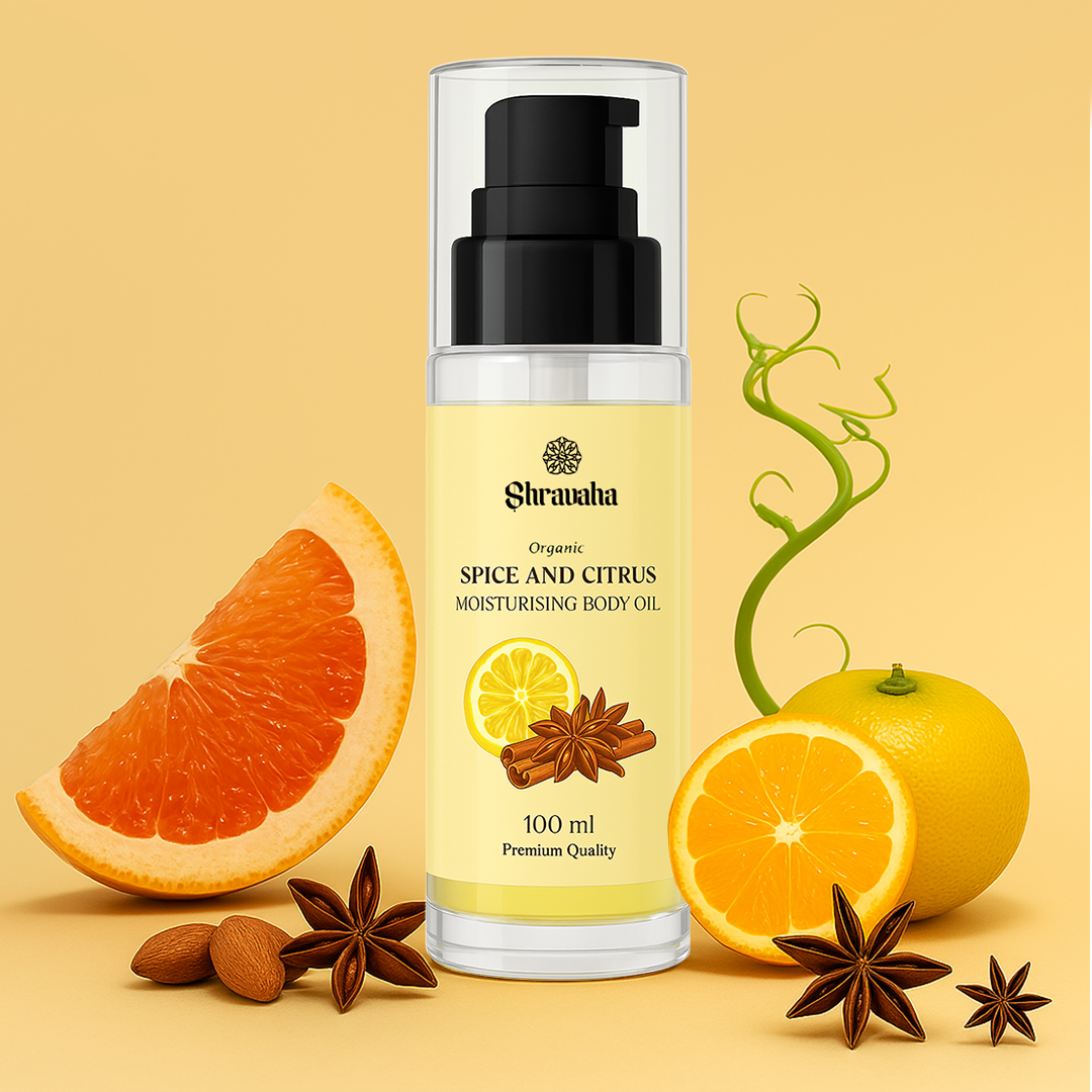 Organic Spice & Citrus Moisturizing Oil