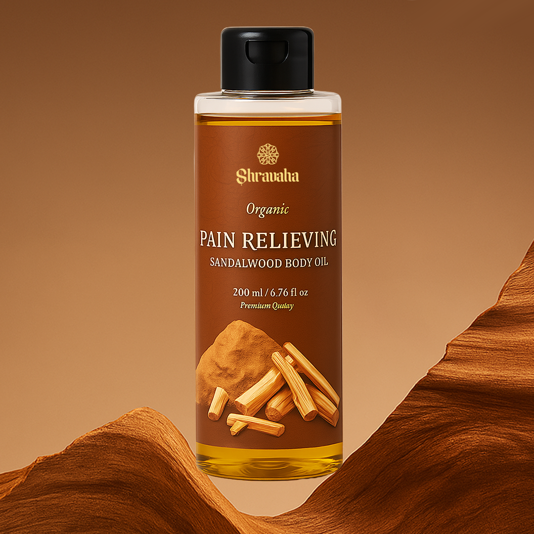 Ayurvedic Pain Relieving Sandalwood Body Oil