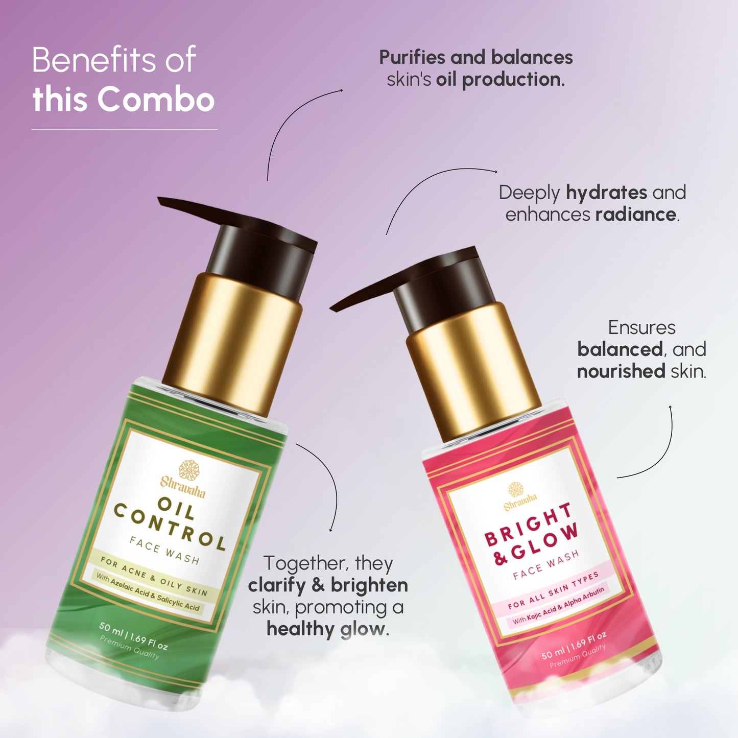 Bright Glow & Oil Control Face Wash