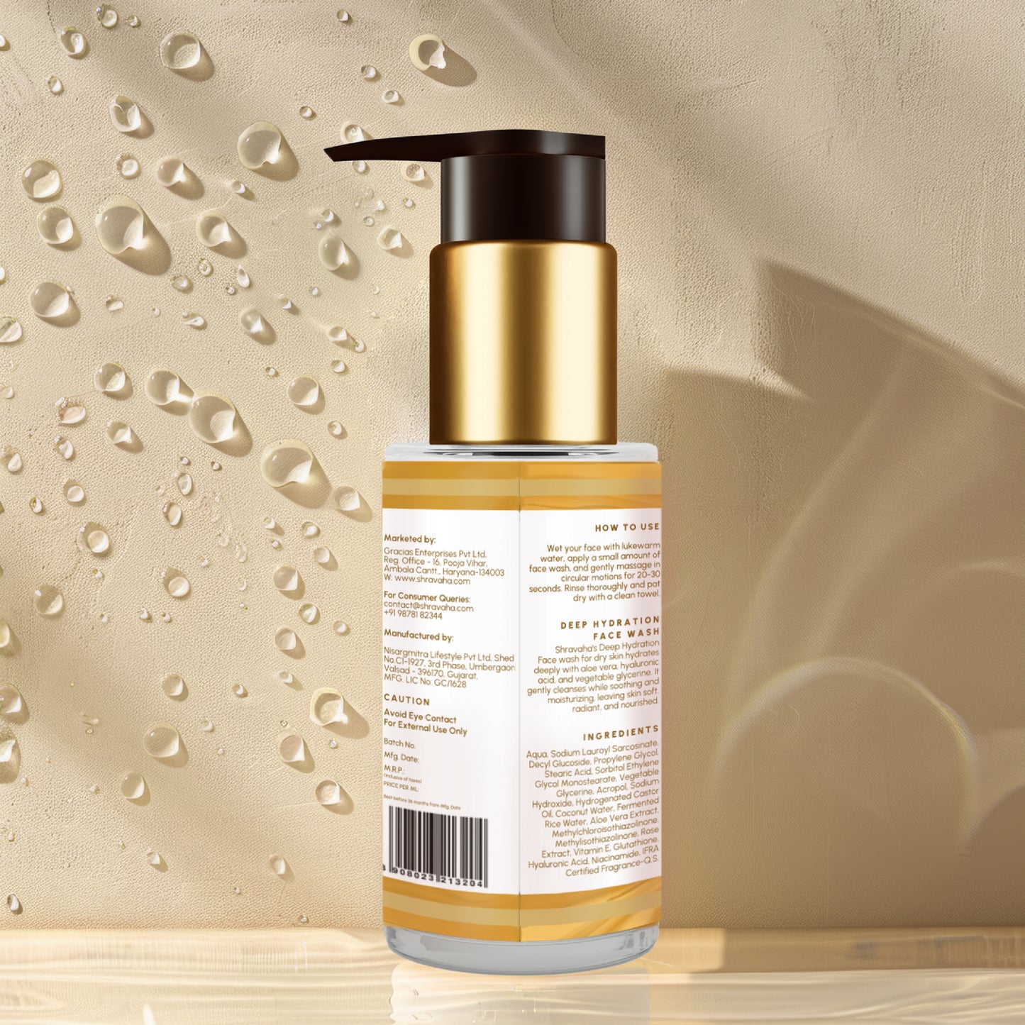 Deep Hydration Face Wash - All Skin Types