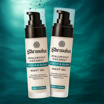 Hyaluronic Coconut Water Repair & Glow Night Gel - 60 ml