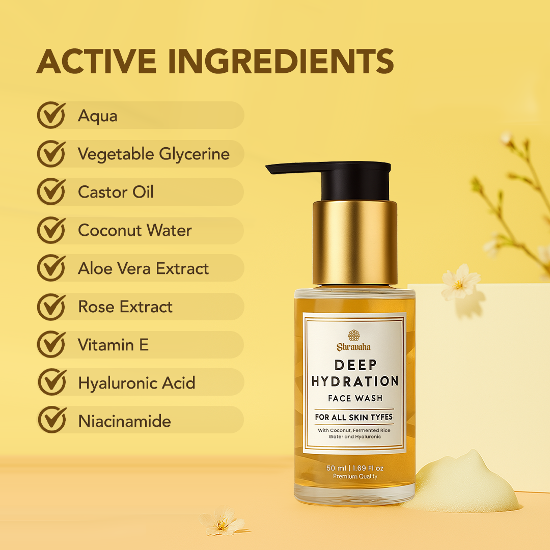 Deep Hydration Face Wash - All Skin Types