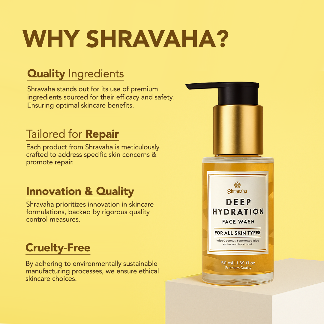 Deep Hydration Face Wash - All Skin Types