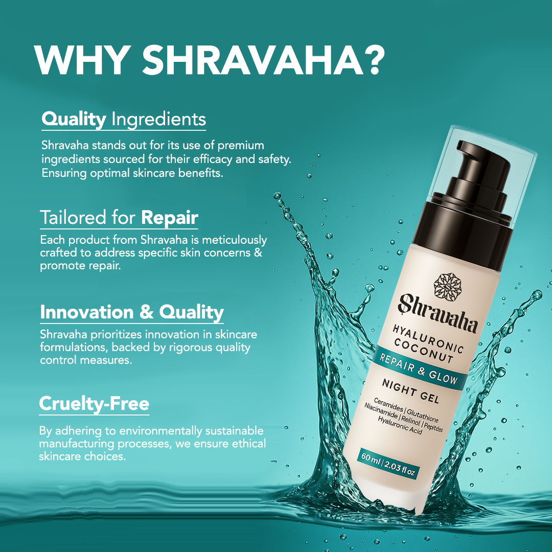 Hyaluronic Coconut Water Repair & Glow Night Gel - 60 ml