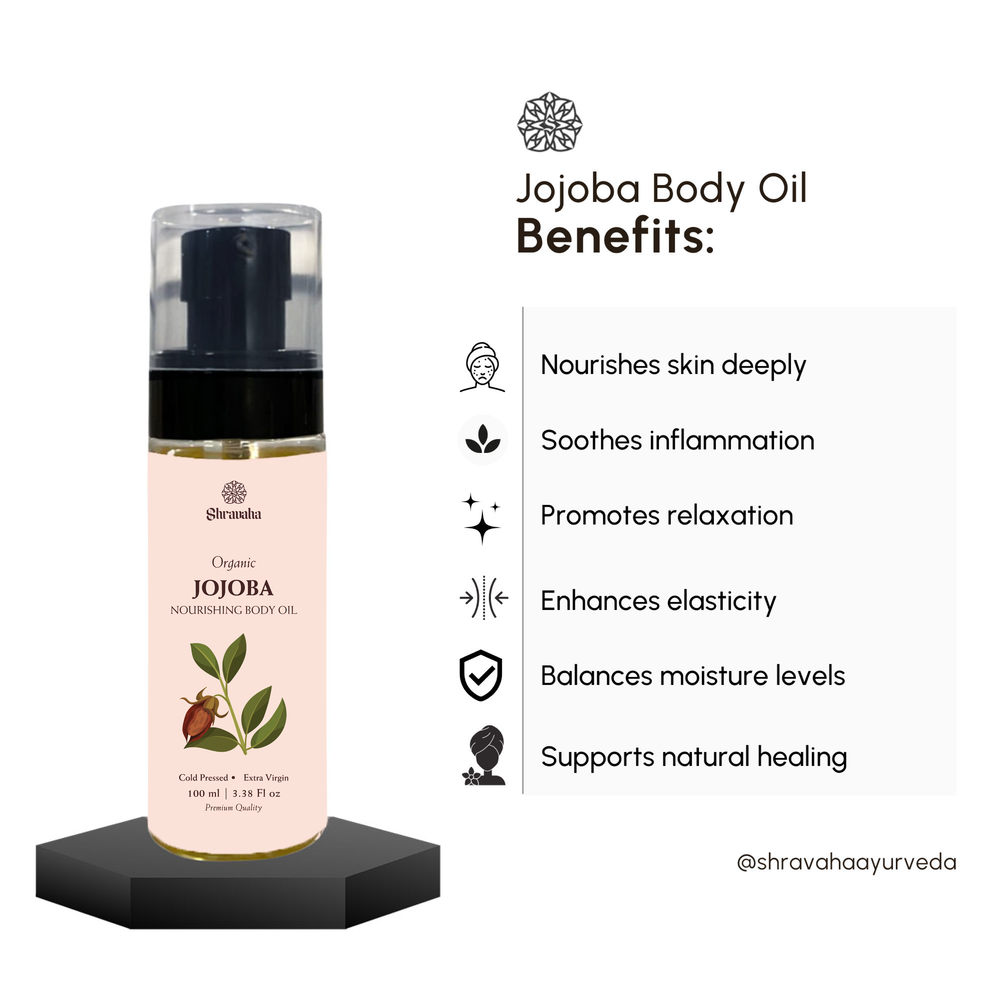 Organic Jojoba Cold Pressed Oil