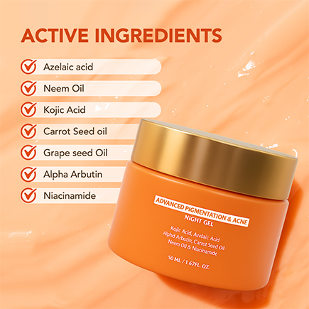 Advanced Pigmentation & Acne Night Gel - 50 ml