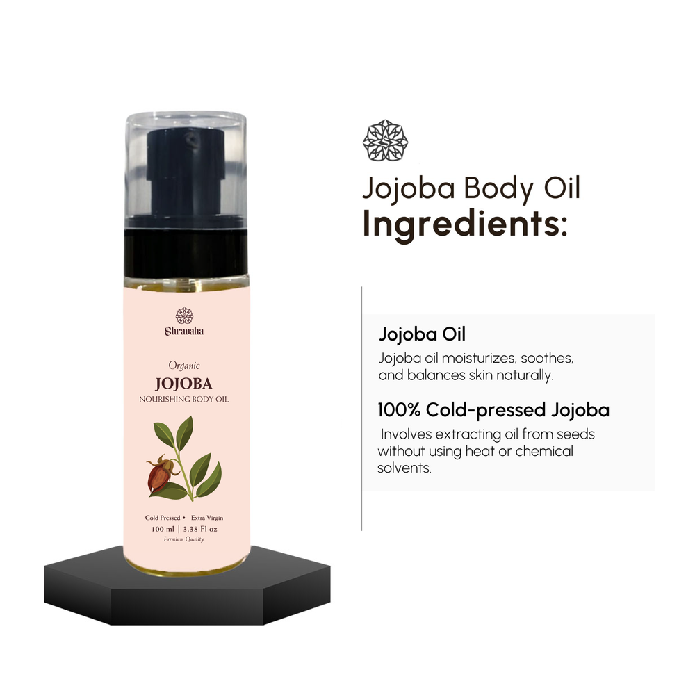 Organic Jojoba Cold Pressed Oil