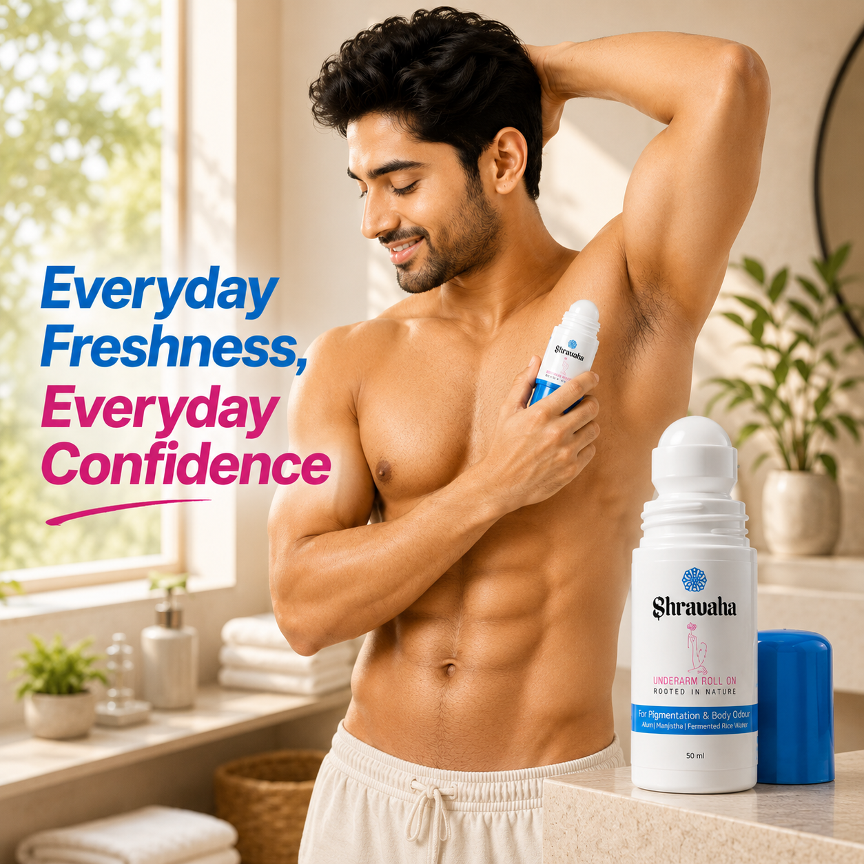 Underarm Roll On for Pigmentation & Body Odor - 1+1 Free (100ml)