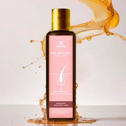 Anti Hair Fall Oil Ayurvedic Red Brigandi