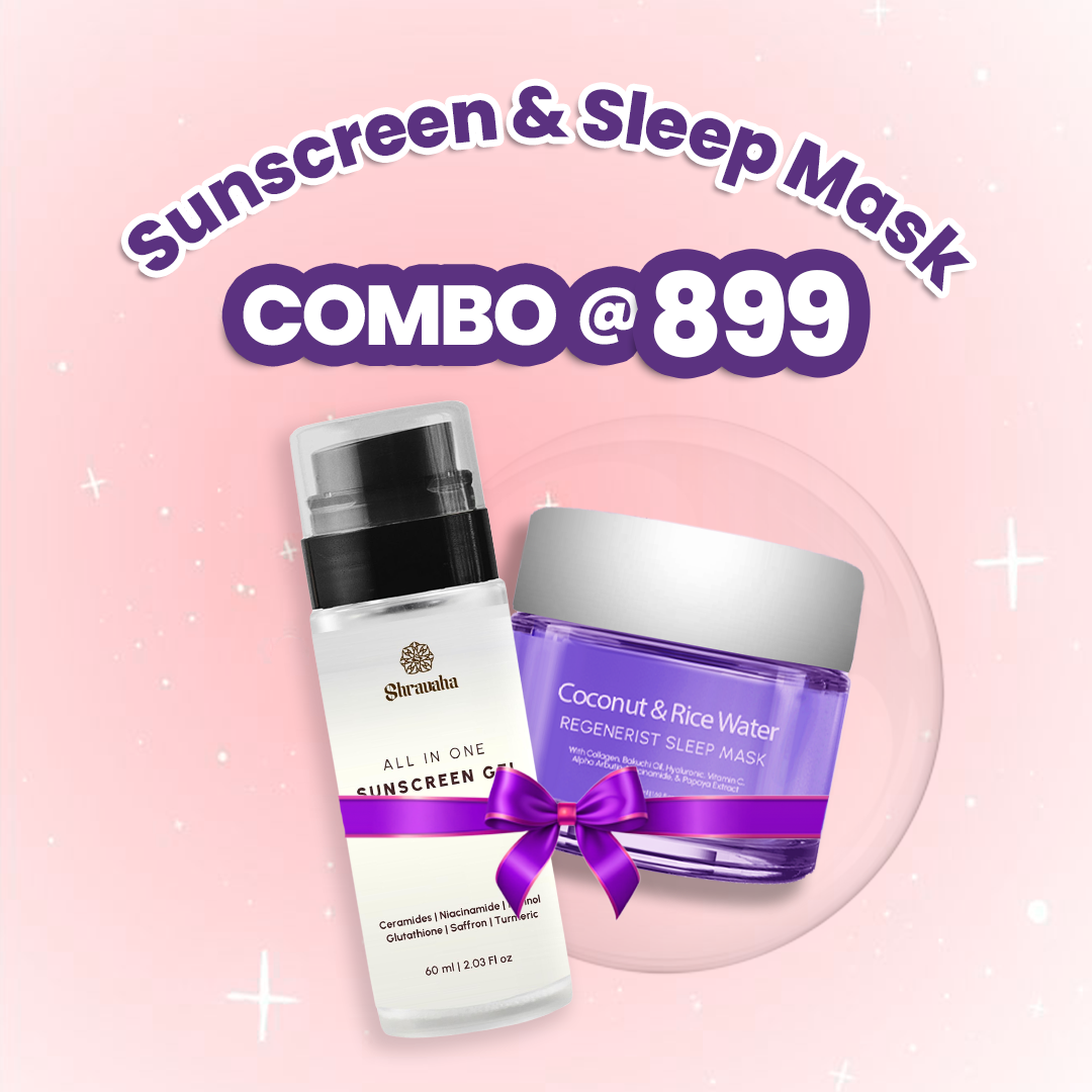 Sunscreen & Ultra Glow Sleep Mask - 110 ml