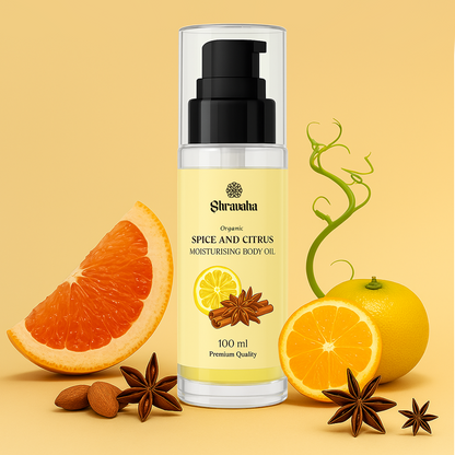 Organic Spice & Citrus Moisturizing Oil