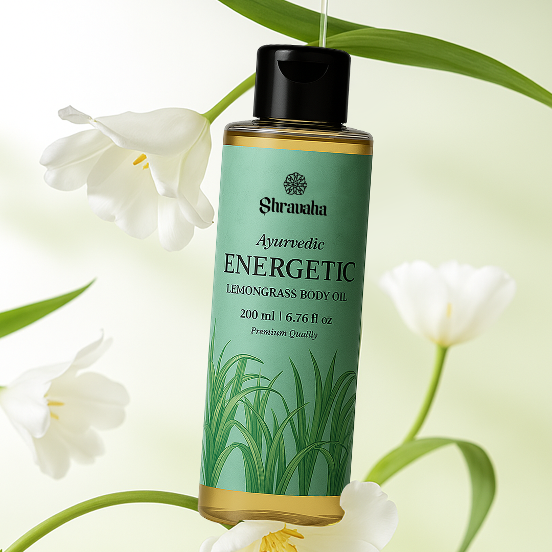 Ayurvedic Energetic Lemongrass Body Oil