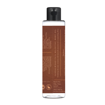 Ayurvedic Pain Relieving Sandalwood Body Oil