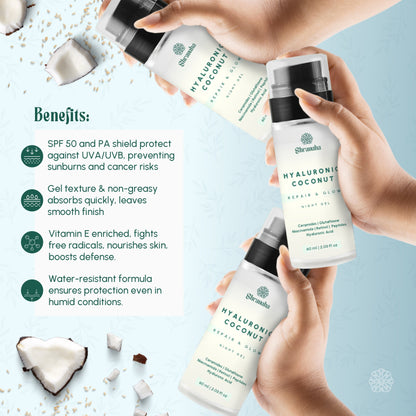 Hyaluronic Coconut & Rice Water Repair & Glow Night Gel  (Buy 3 @999)