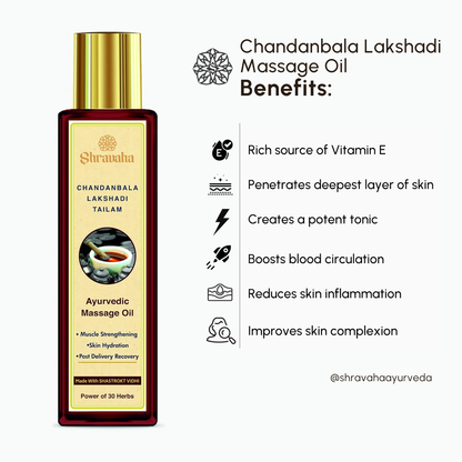 Chandanbala Lakshadi Tailam – Muscle Strengthening