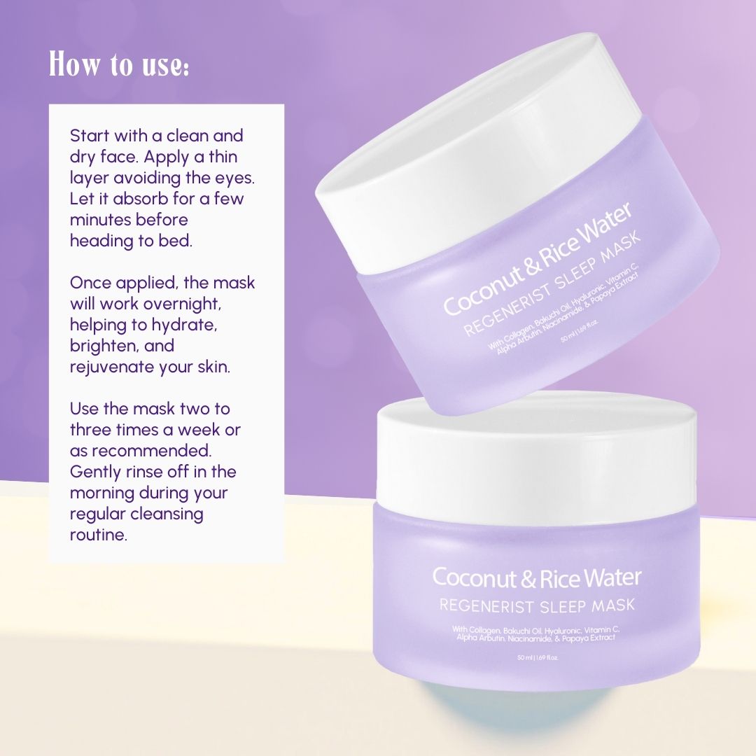 Sunscreen & Ultra Glow Sleep Mask - 110 ml