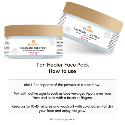 Tan Healer Face Pack