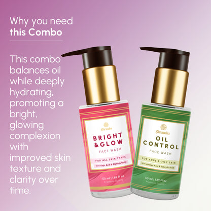 Bright Glow & Oil Control Face Wash
