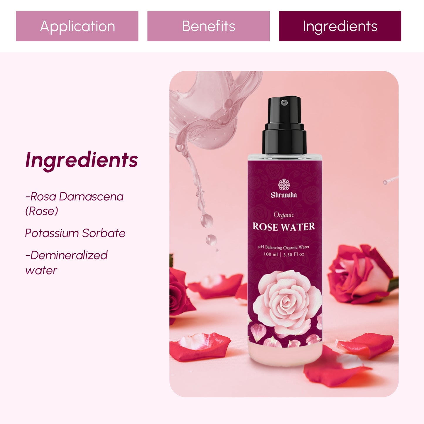 Organic Rose Water