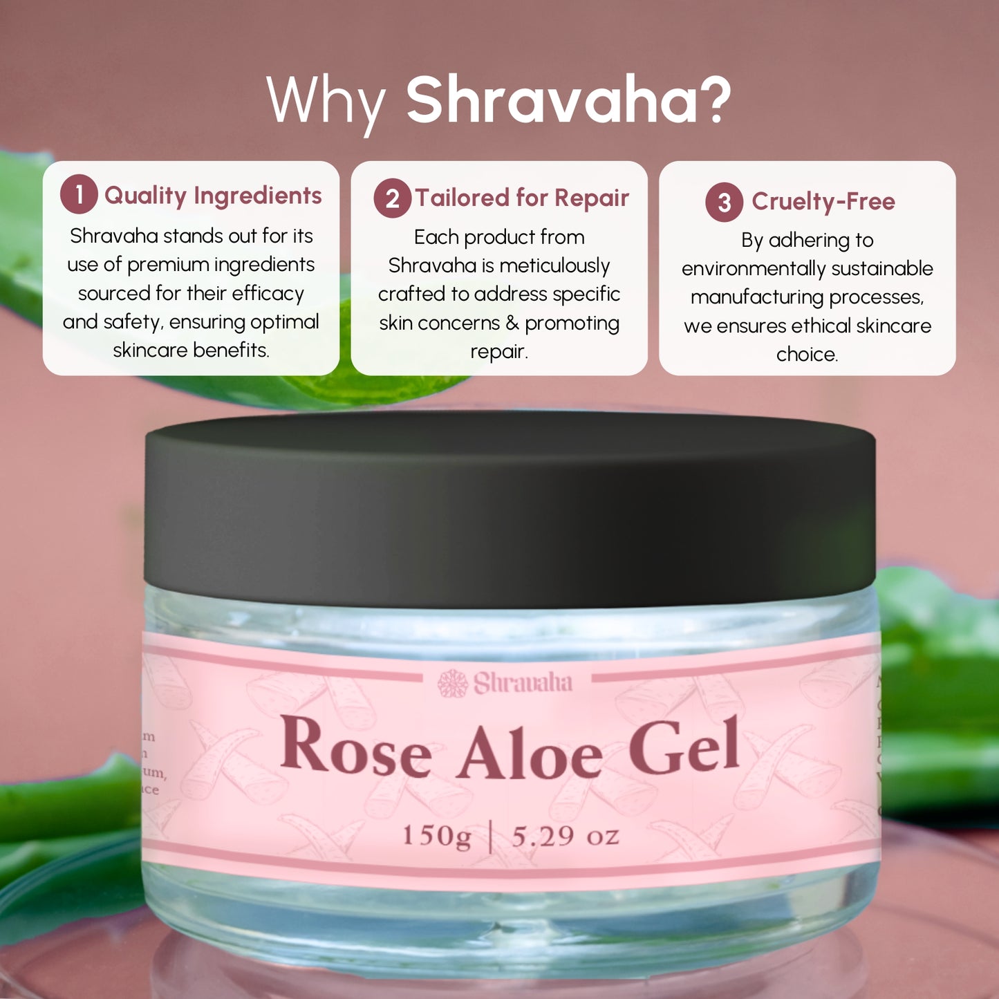 Rose Aloe Gel