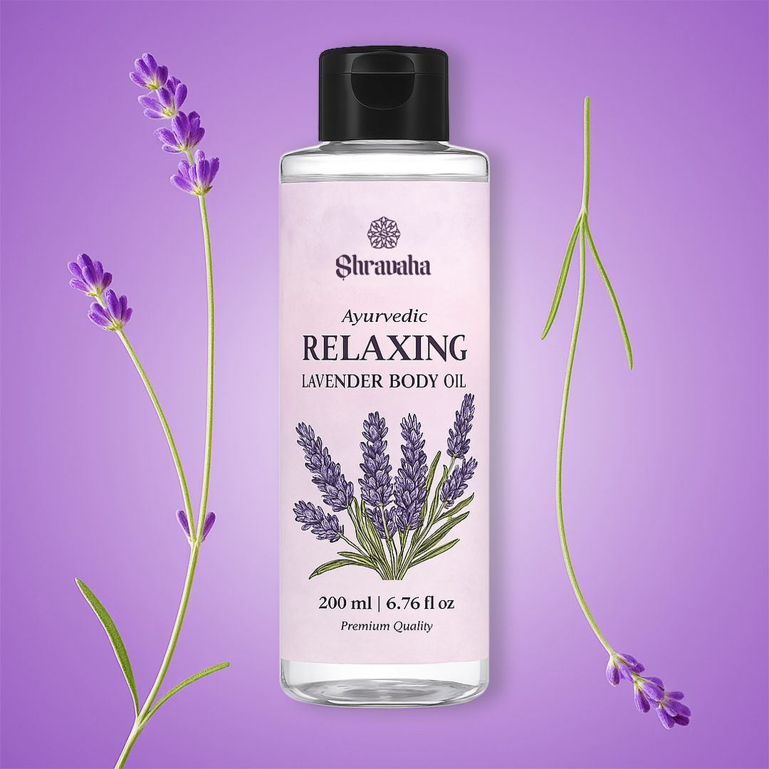 Ayurvedic Relaxing Lavender Body Oil