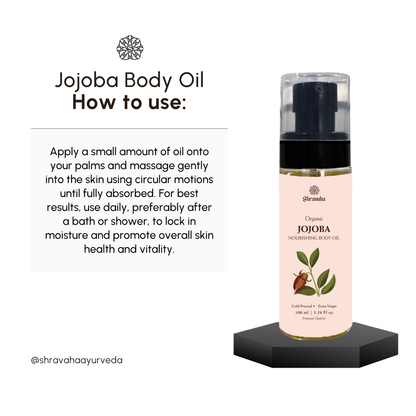 Organic Jojoba Cold Pressed Oil