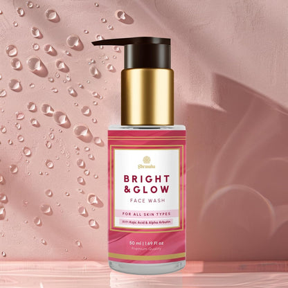 Pigmentation Night gel &  Bright Glow Face wash  - 50 & 50 ml