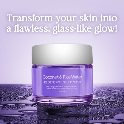 Sunscreen & Ultra Glow Sleep Mask - 110 ml