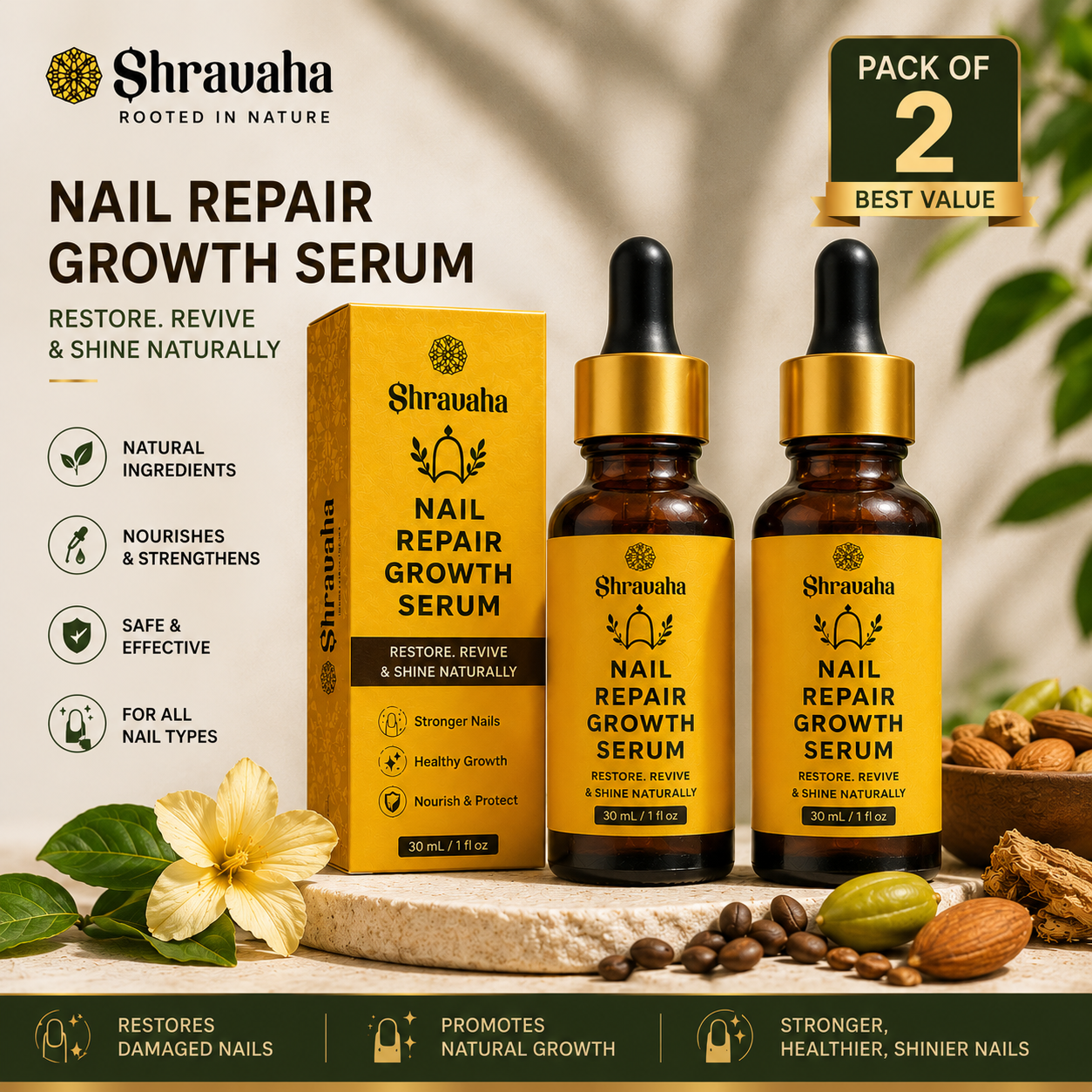 Nail Repair & Growth Serum - 30 ml