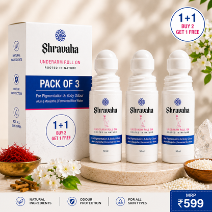 Underarm Roll On for Pigmentation & Body Odor - 50 ml