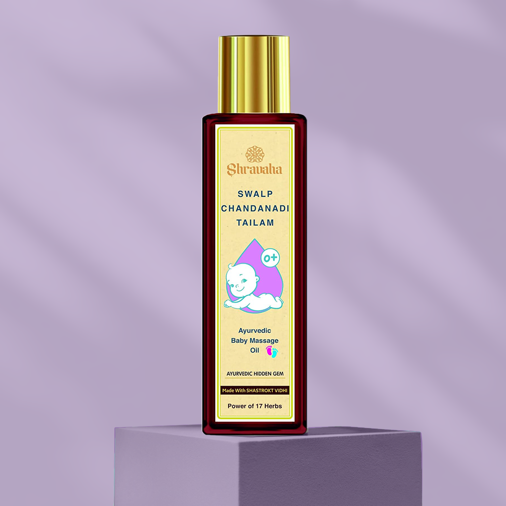 Swalp Chandanadi Tailam – Ayurvedic Baby Massage Oil